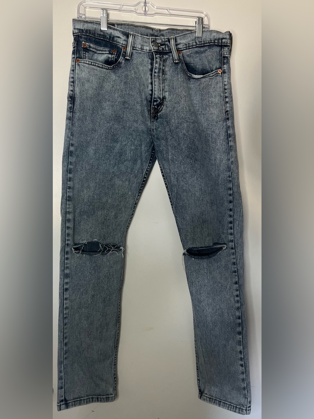 Levi’s Men's 510 Ripped Straight-Leg Jeans